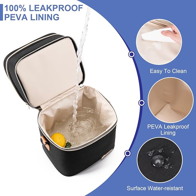 Breastmilk Cooler Bag with Ice Pack Fits 6 Baby Bottles Up to 9 Ounce - Image 3