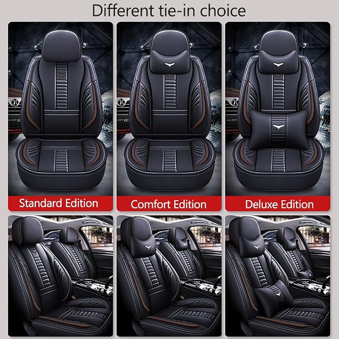 Auto Front Seat Covers fir for Suzuki 1999-2025 95% Models, 3D Front Split - Image 8