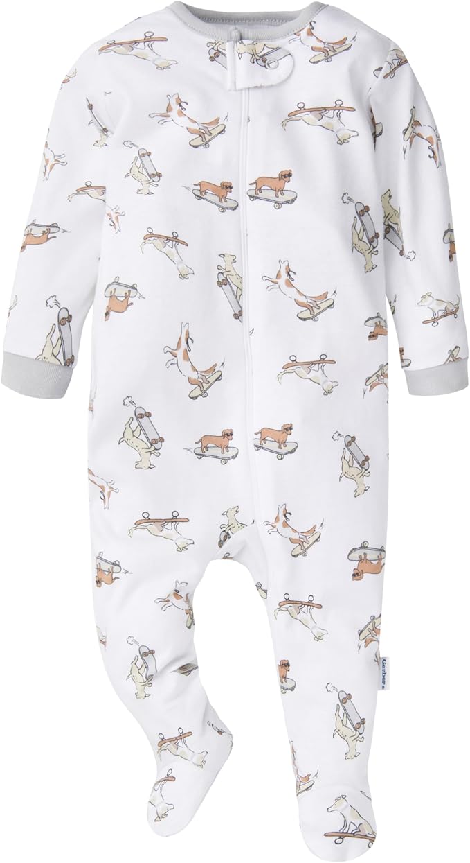Gerber Baby Boys 4 Pack Sleep 'N Play Footie - Image 4