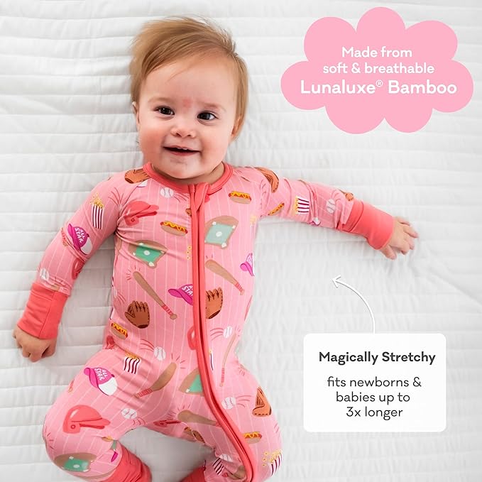 Little Sleepies Pajamas for Baby Boys & Girls, Viscose from Bamboo Baby Pajamas - Image 3
