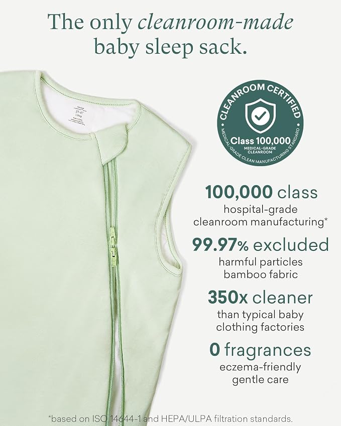 PurComfy Supersoft Sleep Sack 1.0 TOG, Premium Bamboo Viscose Baby Sleeping Bag - Image 4