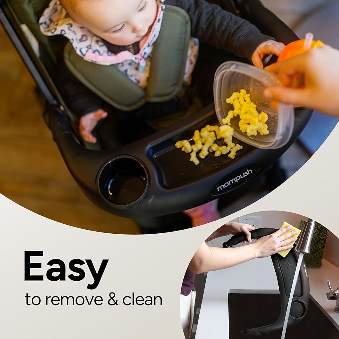 Mompush Lithe V2 Lightweight Travel Stroller, Compact Foldable Baby Stroller - Image 7