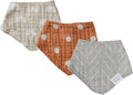 Mebie Baby Muslin Cotton Bib, 3 pack, Baby Bib Set by MebieBaby