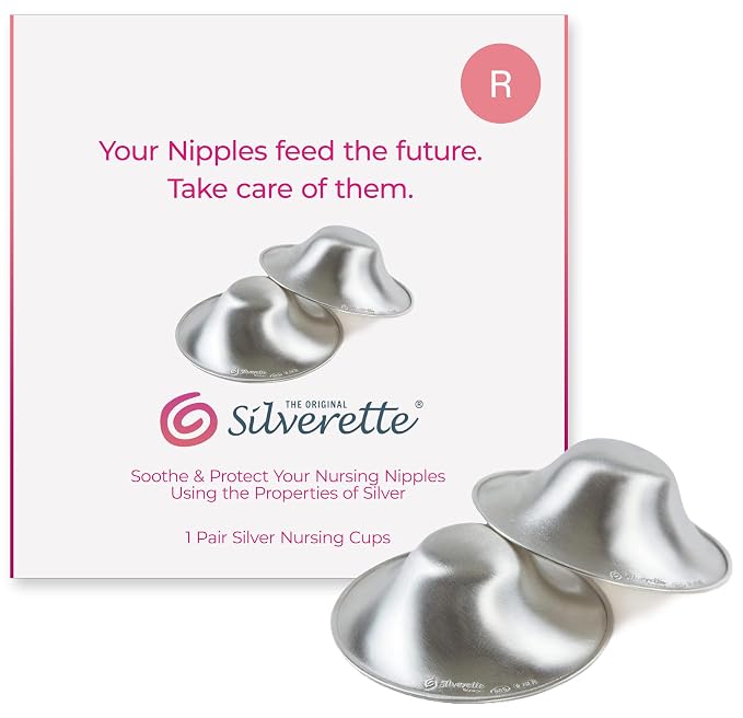 SILVERETTE® The Original Silver Nursing Cups, Nipple Covers by SilveretteTheOriginal