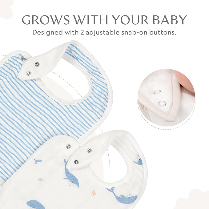 Bamboo Little Baby Bibs - Image 5
