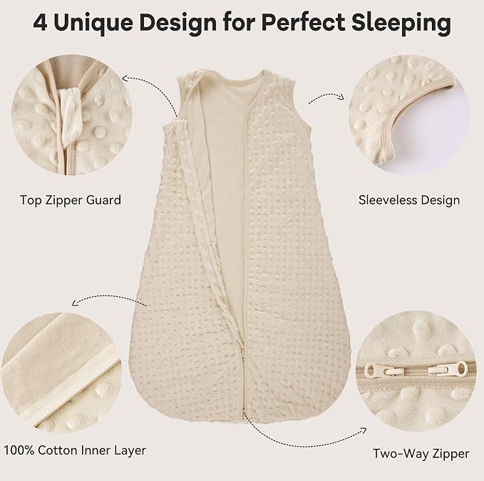 Fleece Baby Sleep Sack 12-18 Months - Image 3