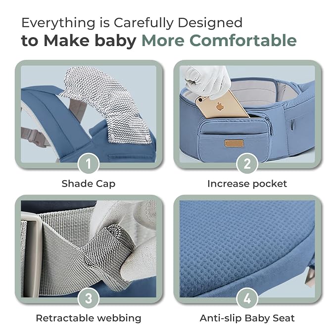 FRUITEAM 6-in-1 Baby Carrier - Image 5