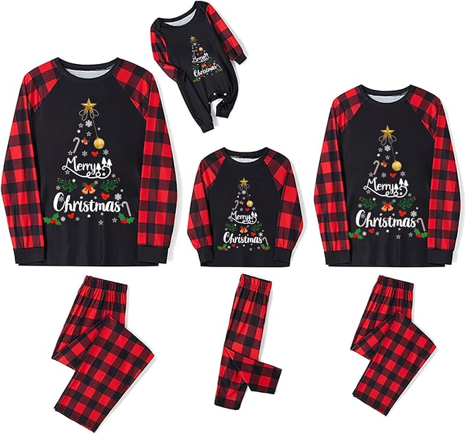 Awoscut Family Christmas Pajamas Matching Pajamas - Image 4