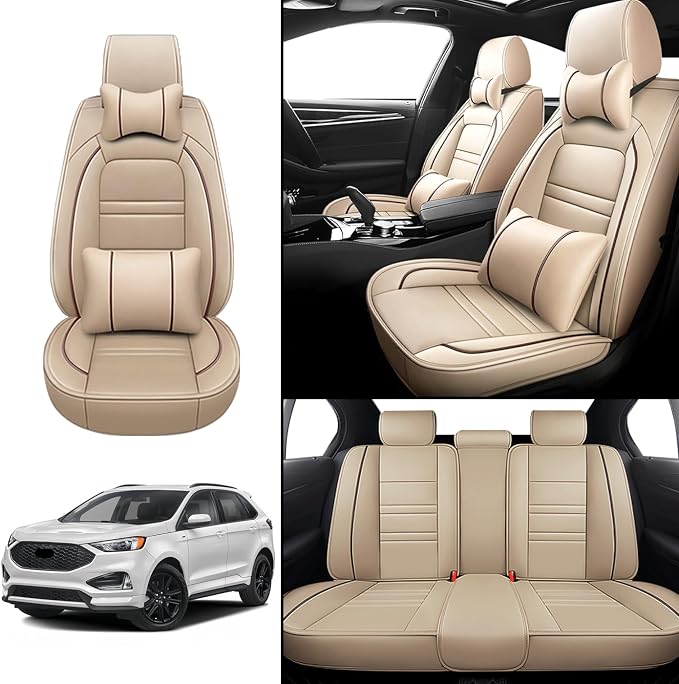 Car Seat Covers for Ford Edge 2007-2024 | 5-Seats Seat Covers, Waterproof Seat - Image 2
