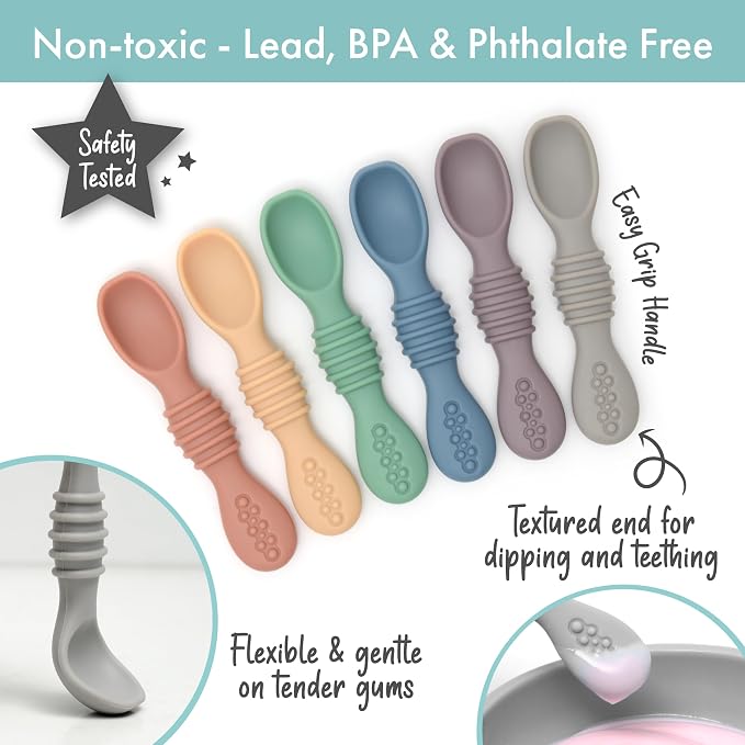 PrimaStella Silicone Chew Spoon Set - Image 2