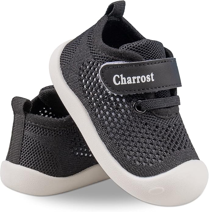 Baby First-Walking Shoes 1-4 Years Kid Shoes Trainers Toddler Infant Boys Girls by Charrost