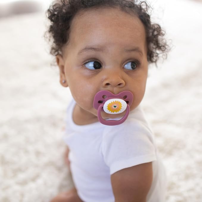 Dr. Brown's Advantage Glow-in-the-Dark Baby Pacifier, Fully Symmetrical Soother - Image 30