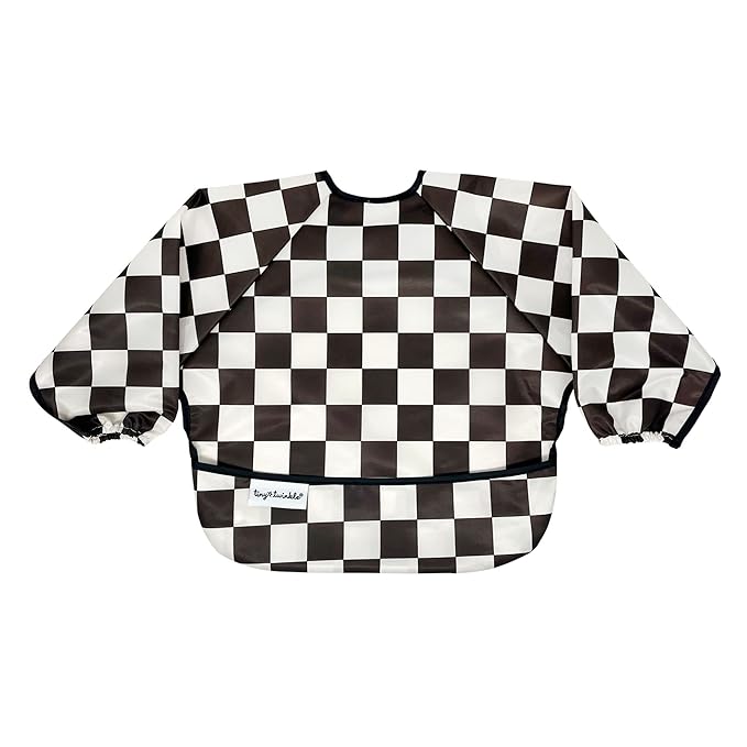 Tiny Twinkle Long Sleeve Bib for Babies & Toddlers – Waterproof Smock Bib for - Image 4