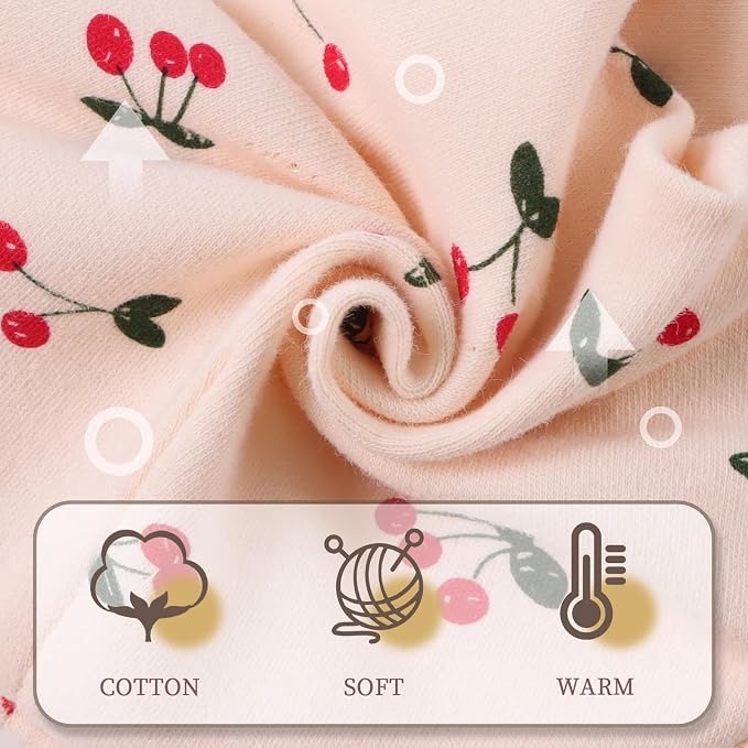 Bamery Newborn Baby Girl Hat Cotton Baby Bow Beanie Preemie Hats Spring Infant - Image 5