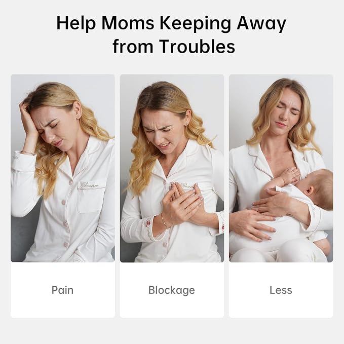TSRETE Double Wearable Breast Pump, Electric Hands-Free Breast Pumps - Image 6