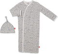 Magnetic Me Modal Newborn Sleeper Gown & Hat Set | Silky Soft Modal Fabric by magneticme