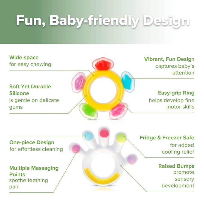 Haakaa Silicone Teether Combo - Image 4