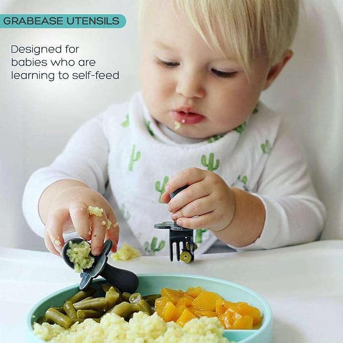 Grabease Baby Spoon & Fork Set - Image 2
