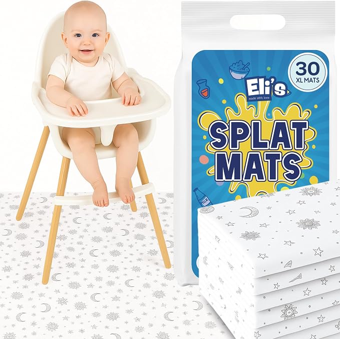 30 Pack Disposable Splat Mats by Eli by EliwithLove