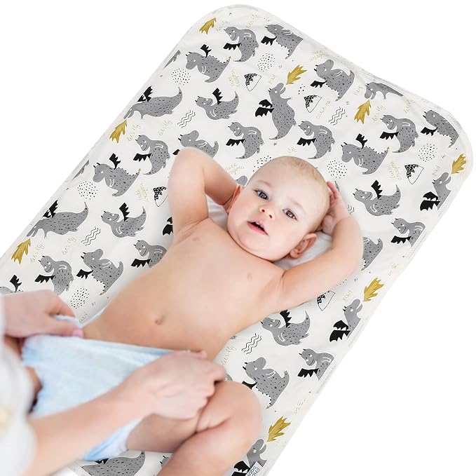 Baby Diaper Changing Pad, 21 5/8" x 31.5" Waterproof Changing Pad Liners by PHOEBUSBABY