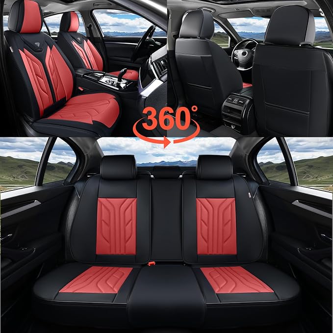 Coverado Seat Covers, Car Seat Covers Front Seats, Leather Seat Covers - Image 8