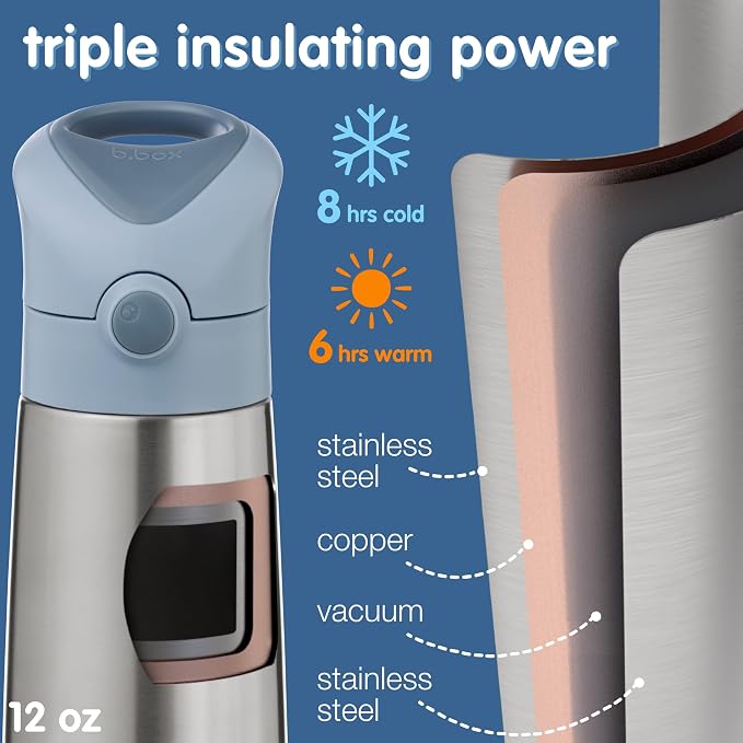 b.box 12 oz Insulated Water Bottle - Image 4