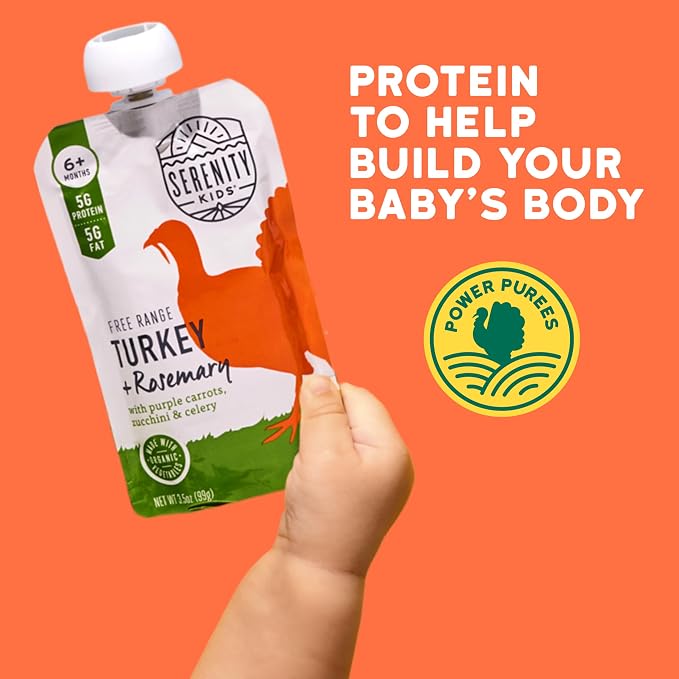Serenity Kids 6+ Months Baby Food Pouches Puree - Image 5