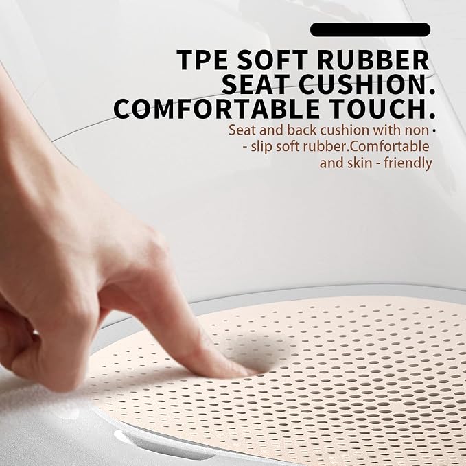 Baby Bath Seat for Babies Sitting Up Infant Bath Tub Portable Sit Up Seats - Image 8