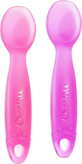 ChooMee Silicone Baby Spoons | 4 Months +, First Stage Baby Led Weaning and by ChooMee