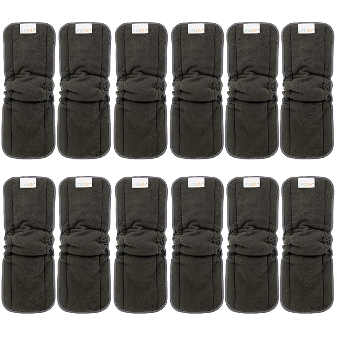 ALVABABY Reusable 5 Layers 12 Pack Inserts by ALVABABY