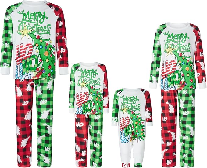 Awoscut Family Christmas Pajamas Matching Pajamas - Image 5