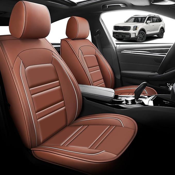 Seat Cover for kia Telluride 2020-2025 | Car Seat Covers Front Seats, - Image 2
