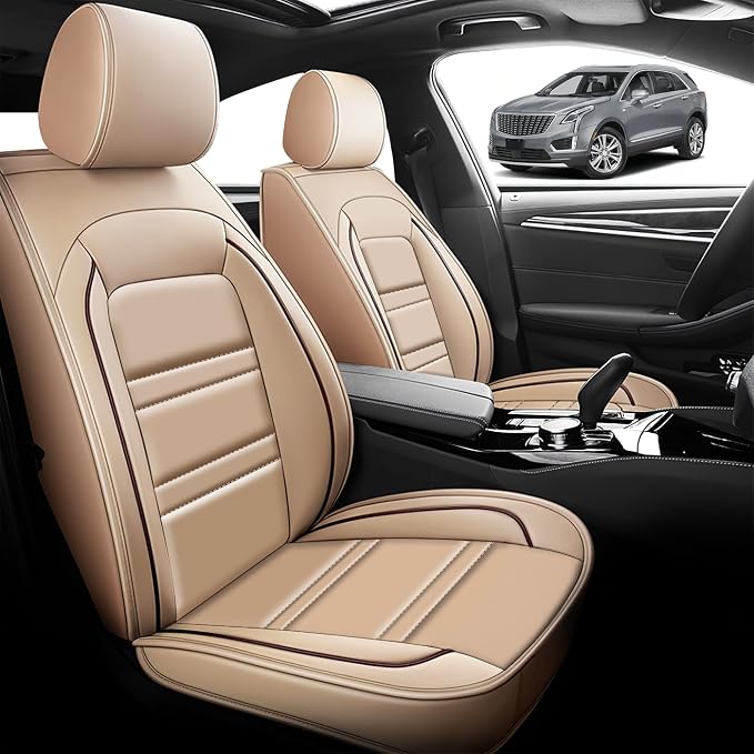 Seat Cover for Cadillac xt5 2017-2025 | Car Seat Covers Front Seats, Waterproof - Image 2