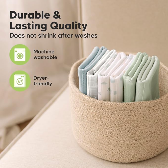 Organic Burp Cloths Baby Boy, Girl - Image 6