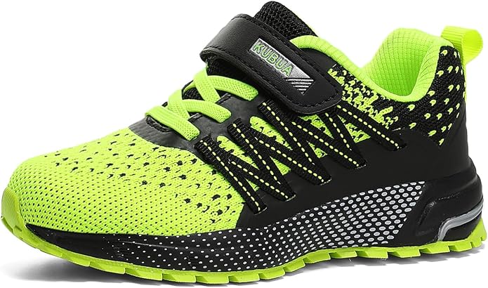 KUBUA Kids Sneakers for Boys Girls Running Tennis Shoes Lightweight Breathable - Image 2