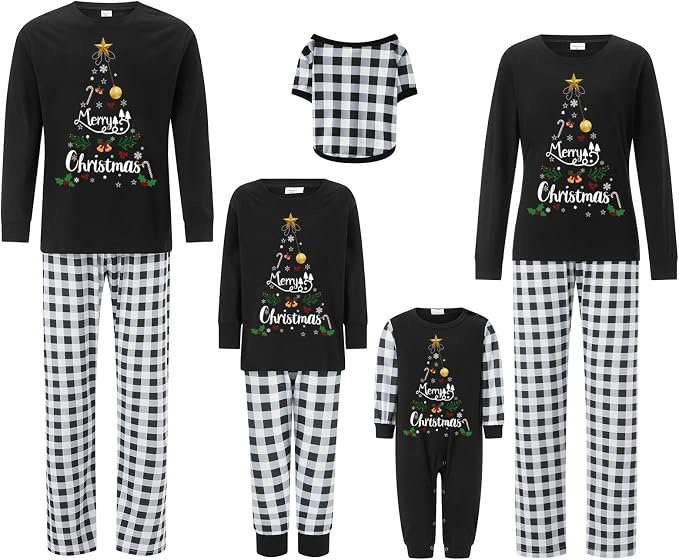 Awoscut Family Christmas Pajamas Matching Pajamas - Image 6
