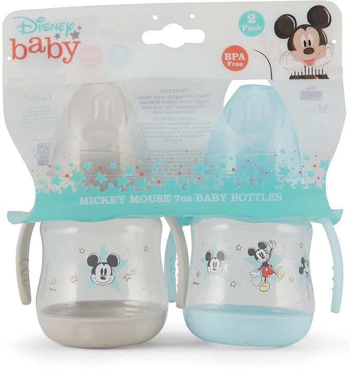 Disney 2 Pack 7 Ounce Baby Bottles - Image 2