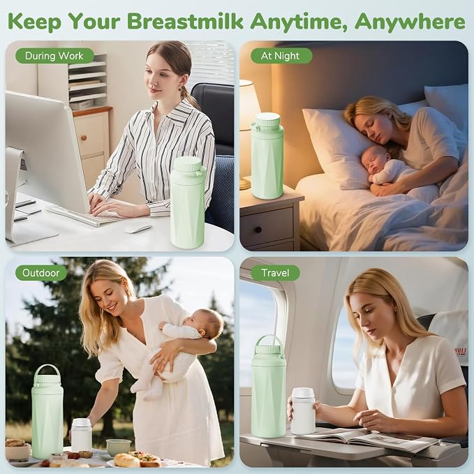 22oz Portable Breast Milk Cooler Bottle-Breastmilk Chiller - Image 7