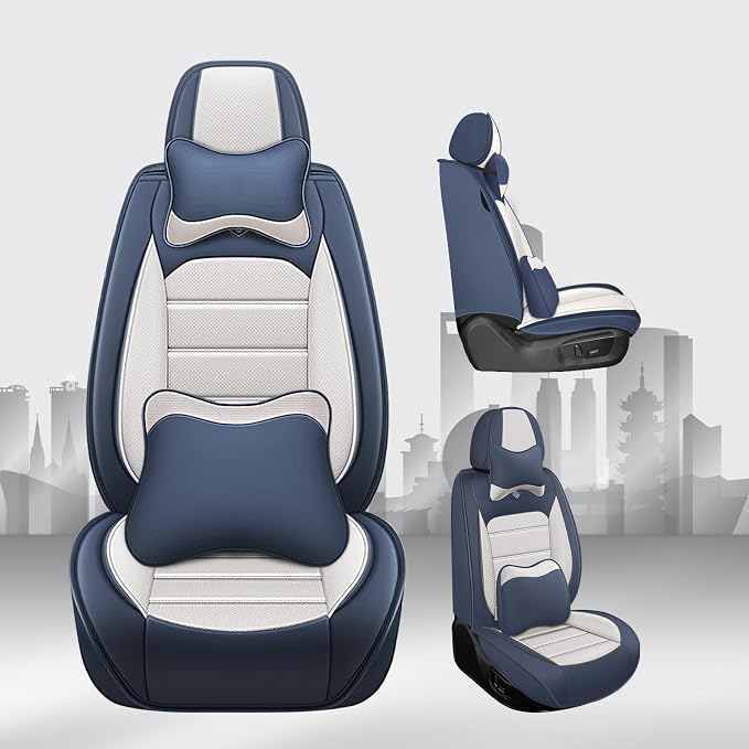 JOJ Fit for Toyota Highlander 2001-2022 Seat Covers, 7 Seat Car Seat Cover - Image 3