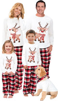 Awoscut Christmas Family Matching Pajamas Christmas Pjs Holiday Nightwear by Awoscut