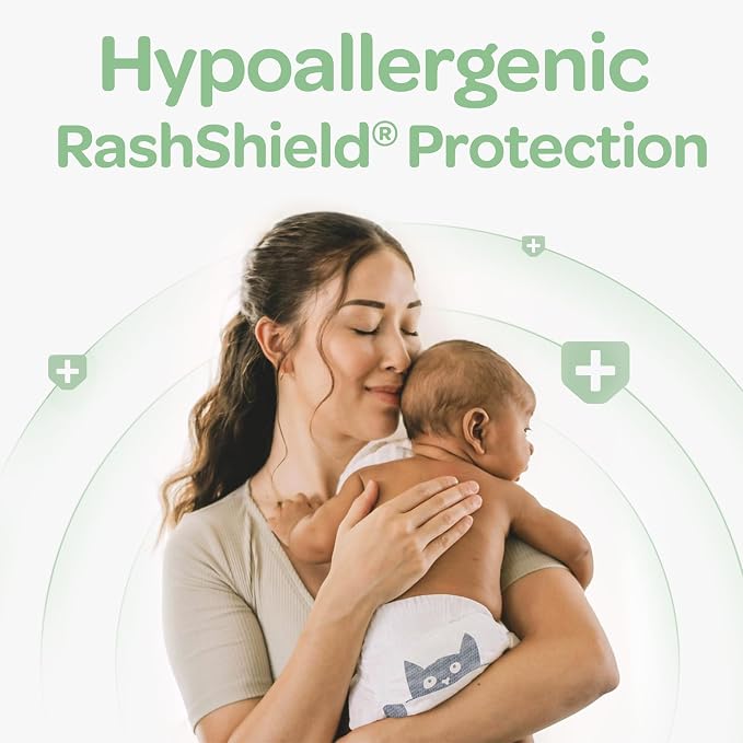 Parasol Clear+Dry Disposable Diapers and Clear+Pure Wipes Kit, RashShield - Image 6