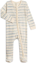 Colored Organics Baby Zip-Up Footed Sleeper by ColoredOrganics
