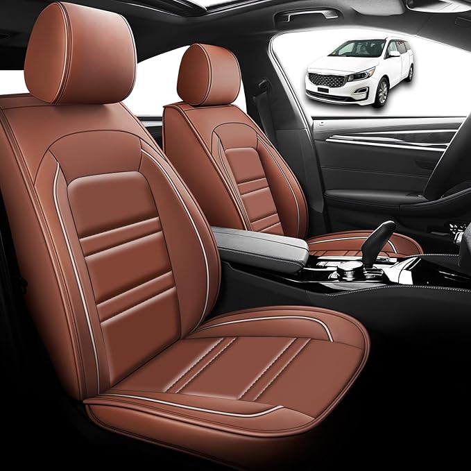 Seat Cover for kia Sedona 2003-2021 | Car Seat Covers Front Seats, Waterproof - Image 2