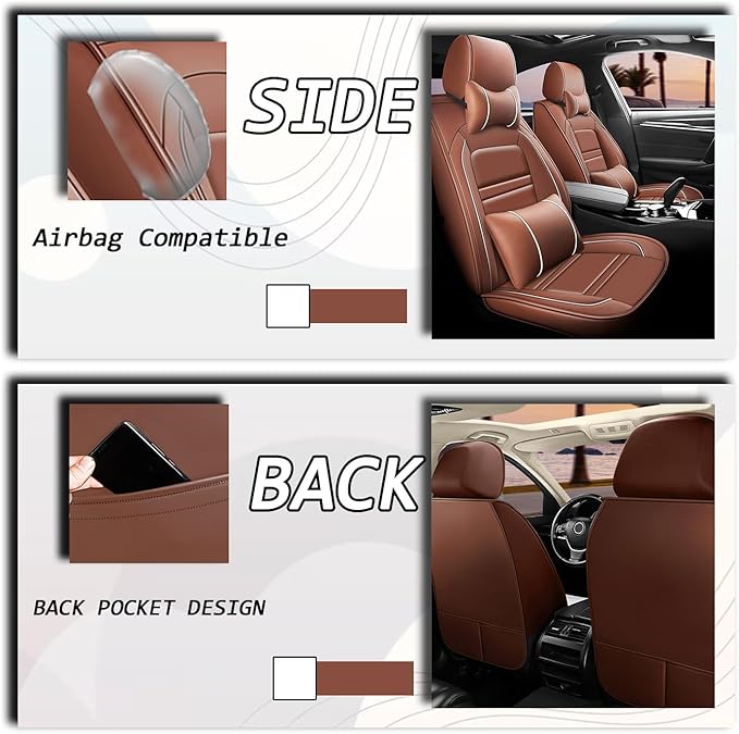 Car Seat Covers for Nissan Car Pathfinder 2000-2025 | 5-Seats Seat Covers - Image 6