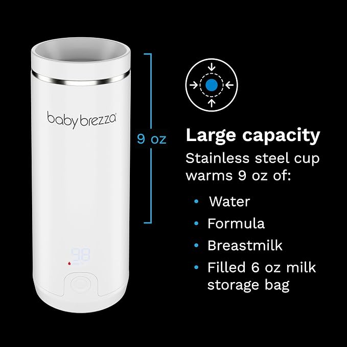 Baby Brezza Portable Warmer – 67% Faster Baby Bottle Warming - Image 5