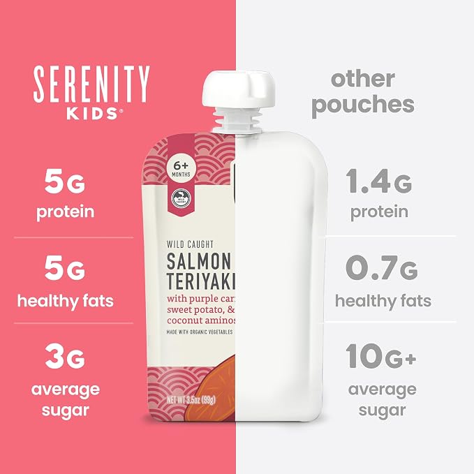 Serenity Kids 6+ Months Organic Baby Food Pouch - Image 7