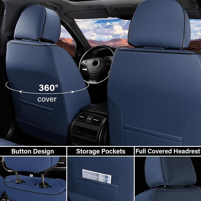 Coverado Car Seat Covers Front, Seat Covers - Image 4