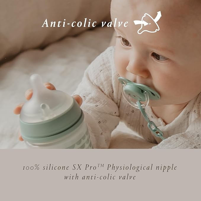 Suavinex Bonhomia Glass Baby Bottle - Image 3