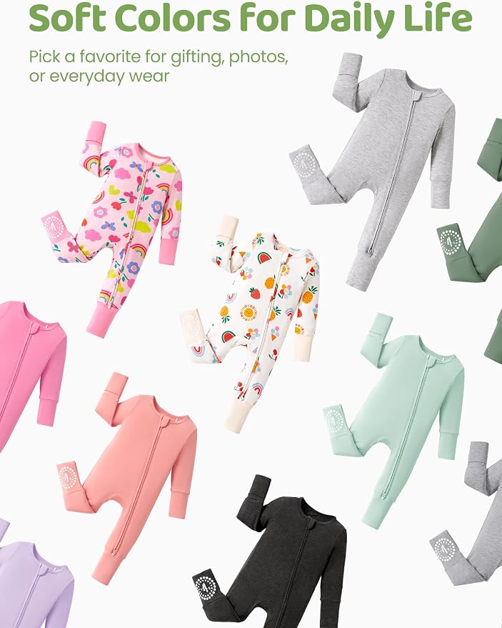 PATPAT Baby Footies Boys Girls - Image 8