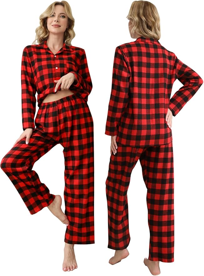 Schbbbta Family Matching Pajamas Holiday Sleepwear Long Sleeve Pjs Sets - Image 5